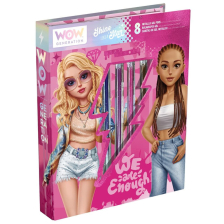 Σετ ζωγραφικής, Kids Licensing WOW Generation, βιβλίο και στυλό τζελ.