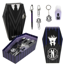 Σχολικό σετ Cerda Wednesday Addams, 6 τεμαχίων, 2700001200.