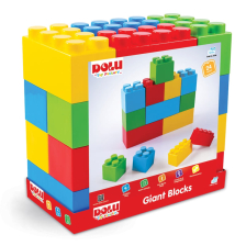 Κατασκευές DOLU Giant blocks, 24 τεμαχίων, 5038.