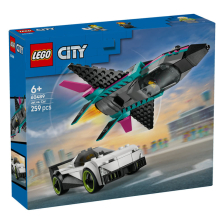 Κατασκευές LEGO City Τζετ εναντίον αυτοκινήτου, 60489.