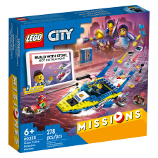 Κατασκευές LEGO City Αποστολές ντετέκτιβ του Λιμενικού 60355