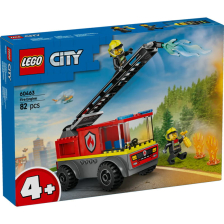 Κατασκευές LEGO City Πυροσβεστικό όχημα με σκάλα 60463.