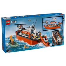 Κατασκευές LEGO City Σκάφος και ελικόπτερο διάσωσης της ακτοφυλακής, 60504.