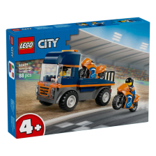 Κατασκευές LEGO City Μεταφορέας μοτοσικλετών, 60491.