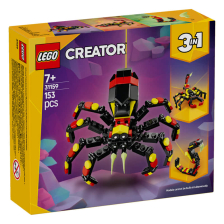 Κατασκευές LEGO Creator 3 σε 1 Άγρια Ζώα: Η Αράχνη Έκπληξη 31159.