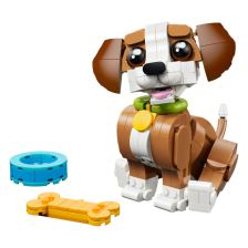 Κατασκευές LEGO Creator 3 σε 1 Χαριτωμένα ζώα: παιχνιδιάρικο κουτάβι, 31382. 