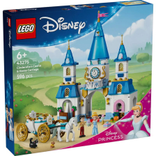 Κατασκευές LEGO Disney Το παλάτι και η άμαξα της Σταχτοπούτας 43275.