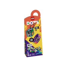 Κατασκευές Lego Dots Βραχιόλι και Ετικέτα τσάντας Neon Tiger 41945.