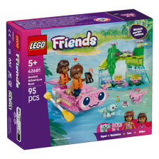 Κατασκευές LEGO Friends Σκάφος περιπέτειας - axolotl, 42681.