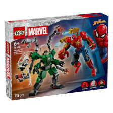 Κατασκευές LEGO Marvel Spider-Man Μάχη Ρομπότ: Spider-Man εναντίον Doc Ock, 76338.