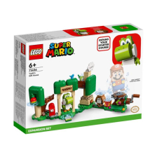 Τουβλάκια LEGO Super Mario Πίστα επέκτασης με το Σπίτι δώρων του Yoshi 71406