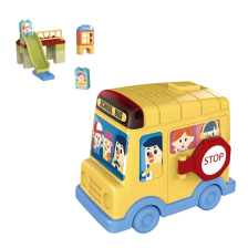 Κατασκευές Μίνι σχολικό λεωφορείο Kidian Raya Toys KD3103-10