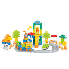 Κατασκευές Raya Toys Penguin & Duck, σε τσάντα, 95 τεμαχίων.