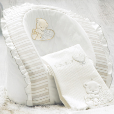 Πολυθρόνα παιδική στρογγυλή Italbaby BABY LOVE Ivory