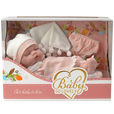Κούκλα με ρούχα Baby So Lovely Raya Toys, 25 εκ