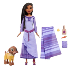 Κούκλα Mattel Disney Wish Asha of Rosas Adventure Pack, με αξεσουάρ.