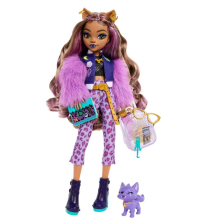 Κούκλα Mattel Monster High Clawdeen Wolf, με κουταβάκι και αξεσουάρ.