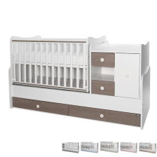 Πολυλειτουργικό βρεφικό παρκοκρέβατο Lorelli MiniMax 190/72 εκατοστών New.