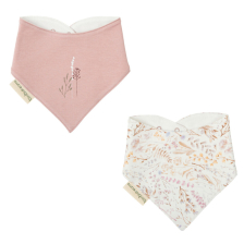 Σαλιάρα τύπου bandana Bimbidreams NIZA, 2 τεμαχίων, 21 x 43 εκατοστών.