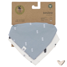 Σαλιάρα Bandana Lassig Cozy Colors Wear, GOTS, 2 τεμαχίων.