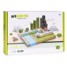Μαγνητικές κατασκευές Raya Toys Magnetic Building Cubes, 169 τεμαχίων.