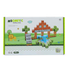 Μαγνητικές κατασκευές Raya Toys Magnetic Building Cubes, 99 τεμαχίων.