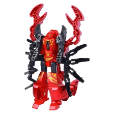 Ρομπότ μετασχηματισμένο 2 σε 1 Raya Toys Armored Alloy Beasts Σκορπιός, E2031-02.