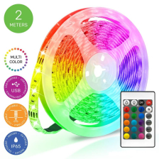 Πολύχρωμη ταινία LED RGB Party Fun Lights 86807 2 μέτρων.