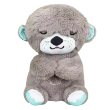Μουσικό βρεφικό παιχνίδι Raya Toys Βίδρα που αναπνέει με φως.