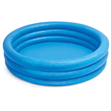 Παιδική φουσκωτή πισίνα με τρεις κρίκους INTEX Crystal Blue 168 x 38 εκατοστών.