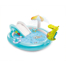 Φουσκωτή πισίνα με τσουλήθρα  Intex Gator Play Center