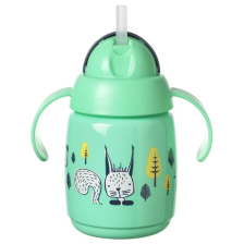 Βρεφικό κύπελλο που δεν χύνεται Tommee Tippee SuperStar, με λαβές και καλαμάκι, Bacshield, 6 μηνών+, 300 ml.