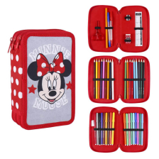 Κασετίνα σχολική Cerda Minnie, 3 θέσεων, πλήρες 2700000399.