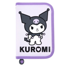 Κασετίνα σχολική St. Majewski Kuromi Violet, ενιαία, κενή.