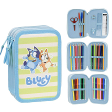 Κασετίνα σχολική Cerda Bluey, 3 θέσεων, πλήρες.