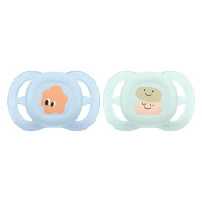 Ορθοδοντικές πιπίλες Philips Avent Ultra Start, 0-2 μηνών, με κουτί, 2 τεμαχίων.