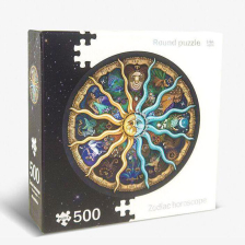 Παζλ κυκλικό Raya Toys Ζώδια 500 κομ.