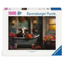 Παζλ Ravensburger Αγελάδα στην μπανιέρα, 1000 τεμαχίων.