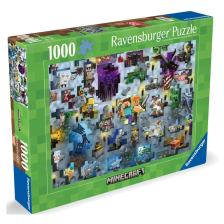 Παζλ Ravensburger Minecraft, 1000 τεμαχίων.