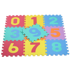 Παζλ δαπέδου Raya Toys Αριθμοί, 10 τεμαχίων, 31 x 31 εκατοστών.