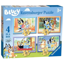 Παζλ Ravensburger Bluey, 4 τεμάχια, 12-24 τεμαχίων.