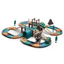 Πίστα Raya Toys Dino Track, 132 τεμαχίων, με 2 αυτοκίνητα.