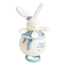 Λούτρινο παιχνίδι Doudou Lapin Matelot μουσικό Κουνέλι 13 εκατοστών, DC3520.