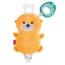 Λούτρινο παιχνίδι Fisher Price με υποδοχή πιπίλας Βίδρα 3402073