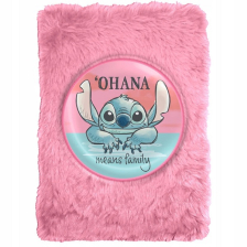 Λούτρινο σημειωματάριο Kids Licensing Stitch A5.