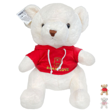 Λούτρινο Αρκουδάκι Raya Toys με πουλόβερ, 40 εκατοστών.