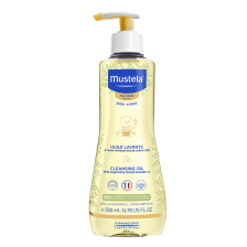 Mustela Cleansing Oil για βρέφη και παιδιά για ξηρό δέρμα 500ml
