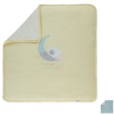 Βρεφική κουβέρτα - πορτ μπεμπέ Bebetto Happy Sheep, 80 x 85 εκατοστών, B824.