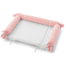 Αλλαξιέρα μωρού υφασμάτινη Italbaby MUSLIN Pink Lady