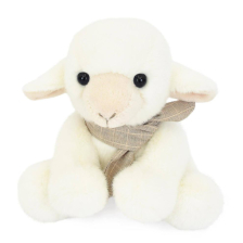 Λούτρινο Αρνάκι με κασκόλ Doudou Histoire d'Ours, HO3284, 18 εκατοστών.